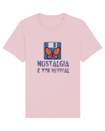 Y2K Throwback Tee Cotton Pink