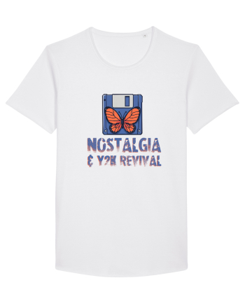Y2K Throwback Tee White