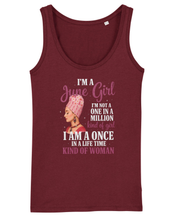June Girl, Kind Of A Woman Burgundy