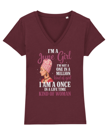 June Girl, Kind Of A Woman Burgundy