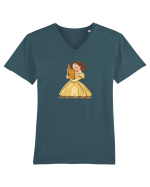 I DON`T NEED A PRINCE, I NEED TEQUILA Tricou mânecă scurtă guler V Bărbat Presenter
