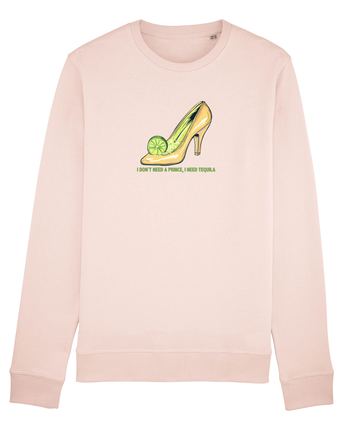 Bluză mânecă lungă Unisex Rise Candy Pink