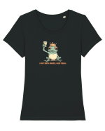 I DON`T NEED A PRINCESS, I NEED TEQUILA  Tricou mânecă scurtă guler larg fitted Damă Expresser