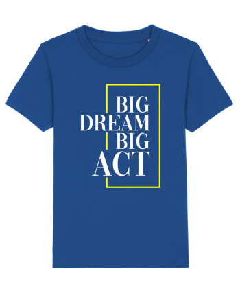 Big dream. Big act. Majorelle Blue