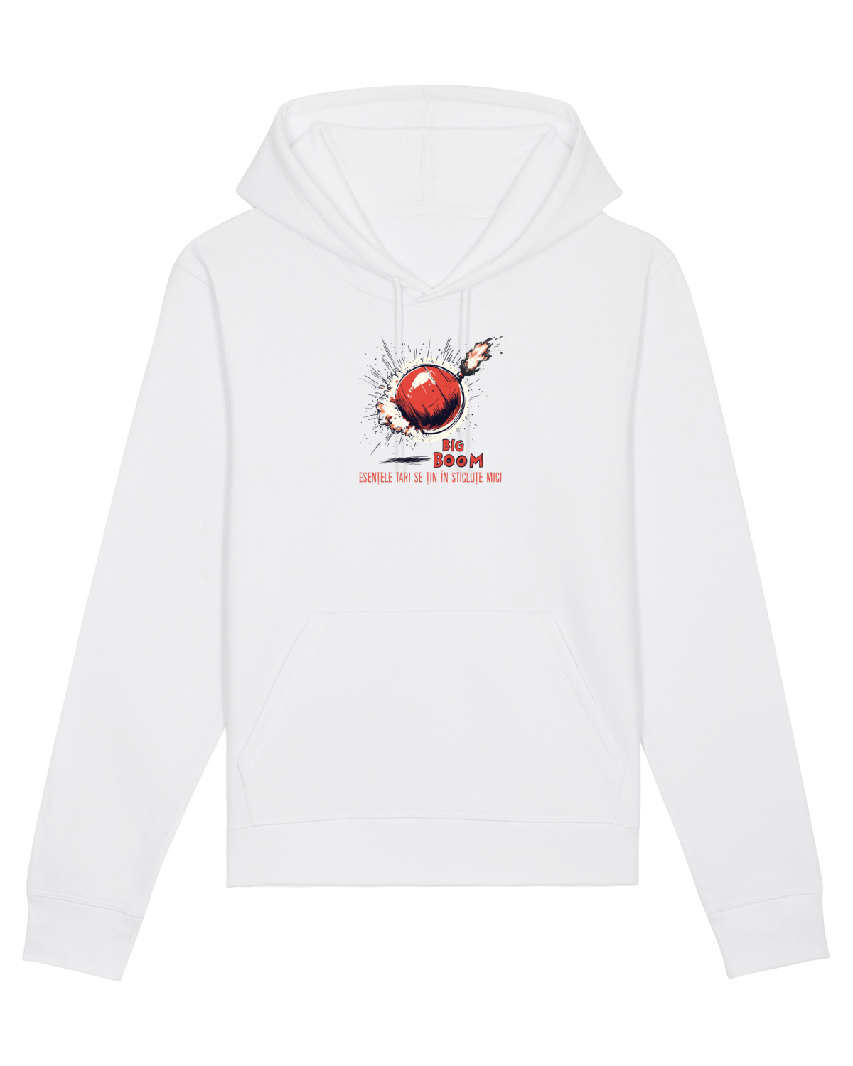Hanorac Unisex Drummer White