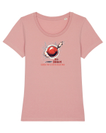 ESENTELE TARI SE TIN IN STICLUTE MICI - BOMBA Tricou mânecă scurtă guler larg fitted Damă Expresser