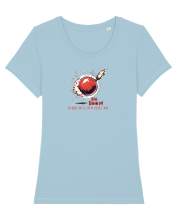 ESENTELE TARI SE TIN IN STICLUTE MICI - BOMBA Sky Blue