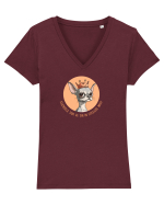 ESENTELE TARI SE TIN IN STICLUTE MICI - CHIHUAHUA 2 Tricou mânecă scurtă guler V Damă Evoker