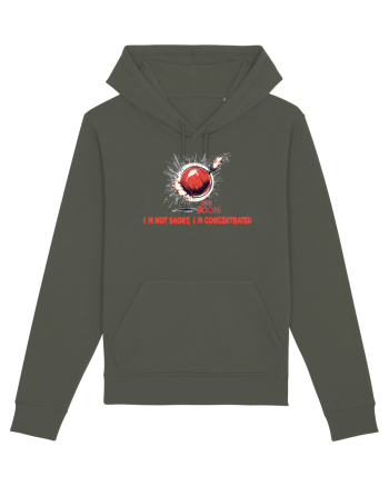 I`M NOT SHORT, I`M CONCENTRATED - BOMBA Khaki