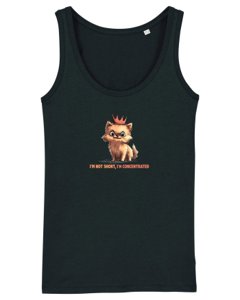 I`M NOT SHORT, I`M CONCENTRATED - POMERANIAN Black
