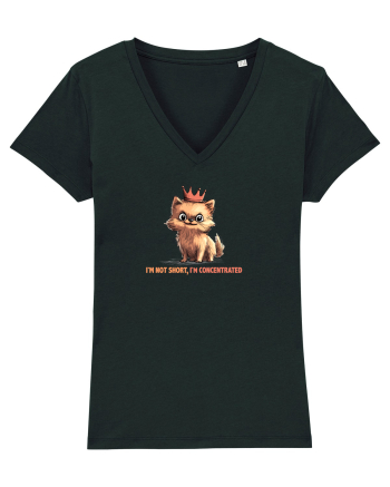 I`M NOT SHORT, I`M CONCENTRATED - POMERANIAN Black