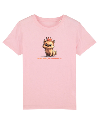 I`M NOT SHORT, I`M CONCENTRATED - POMERANIAN Cotton Pink