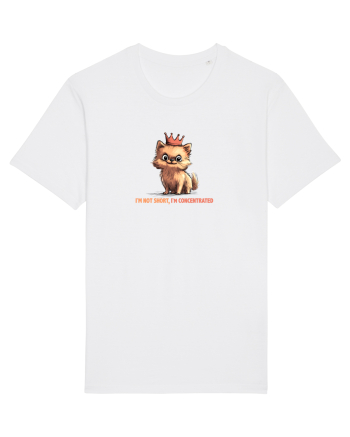 I`M NOT SHORT, I`M CONCENTRATED - POMERANIAN White