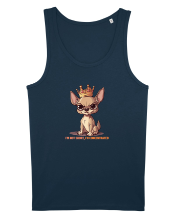 I`M NOT SHORT, I`M CONCENTRATED - CHIHUAHUA 3 Navy