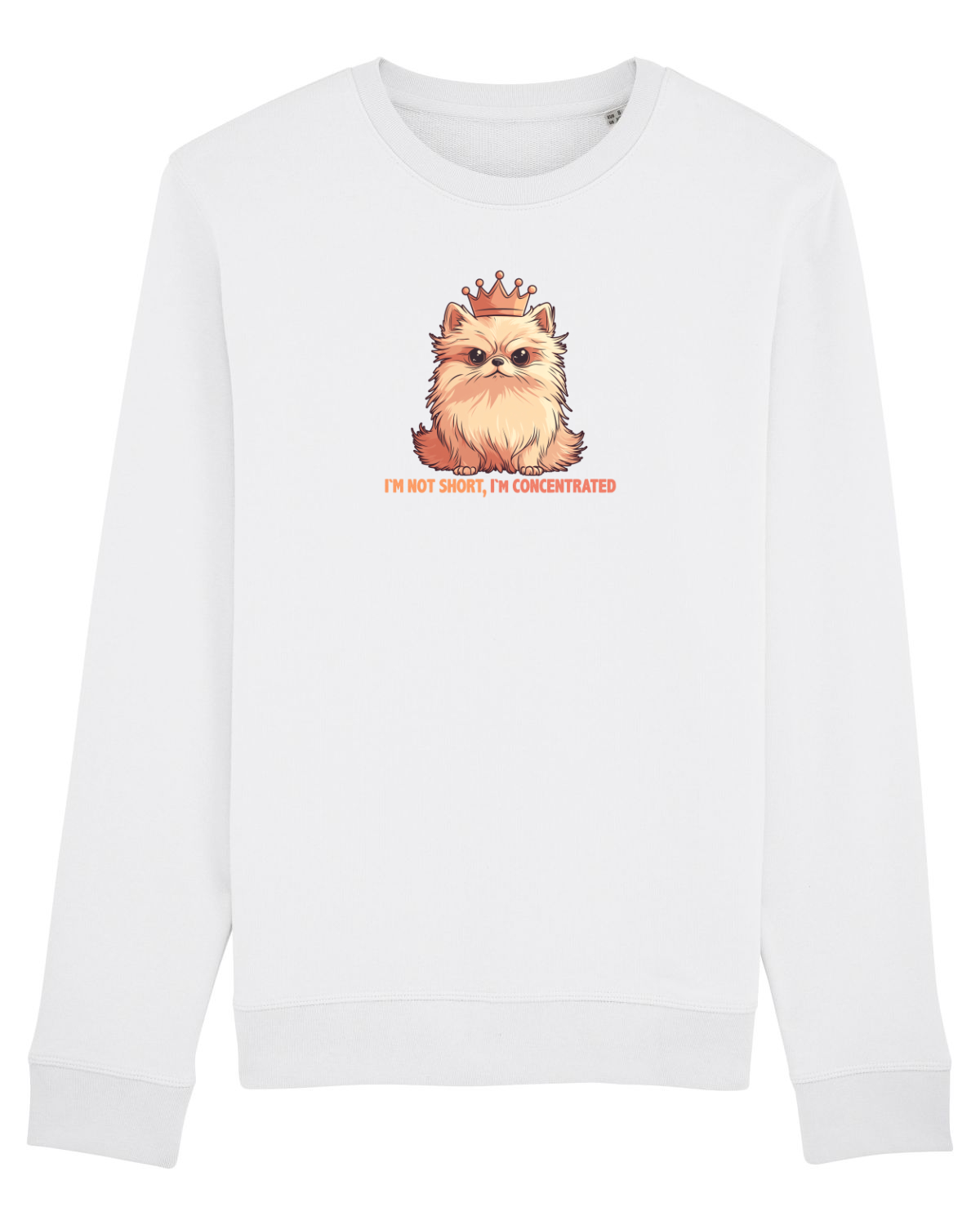 Bluză mânecă lungă Unisex Rise White