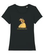 NU IMI TREBUIE UN PRINT, CI TEQUILA 2 Tricou mânecă scurtă guler larg fitted Damă Expresser