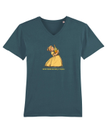NU IMI TREBUIE UN PRINT, CI TEQUILA 2 Tricou mânecă scurtă guler V Bărbat Presenter