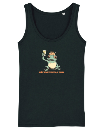 NU IMI TREBUIE O PRINTESA, CI TEQUILA - PRINT BROSCOI Black
