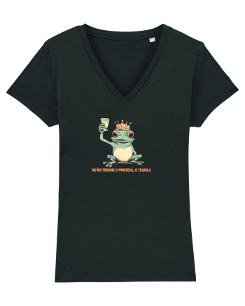 NU IMI TREBUIE O PRINTESA, CI TEQUILA - PRINT BROSCOI Black