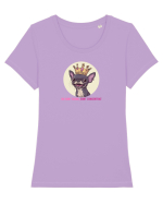NU SUNT SCUND, SUNT CONCENTRAT - CHIHUAHUA 2 Tricou mânecă scurtă guler larg fitted Damă Expresser