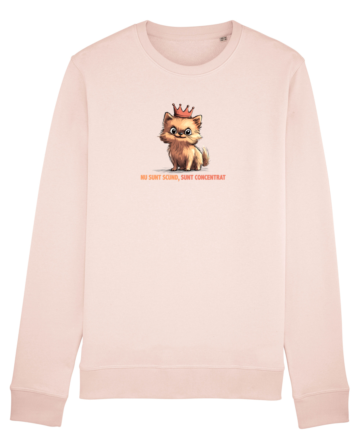 Bluză mânecă lungă Unisex Rise Candy Pink