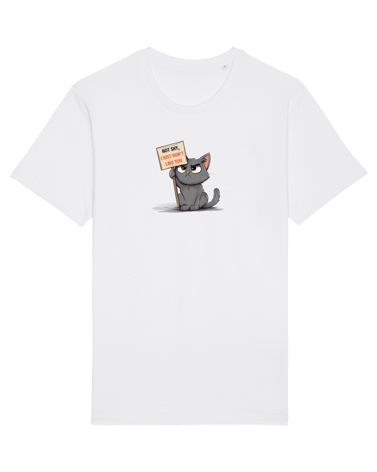 Tricou mânecă scurtă Unisex Rocker White