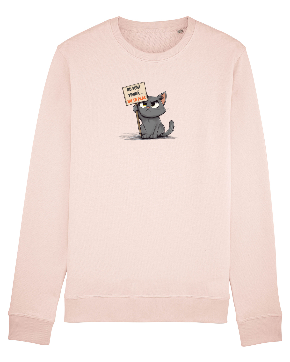 Bluză mânecă lungă Unisex Rise Candy Pink