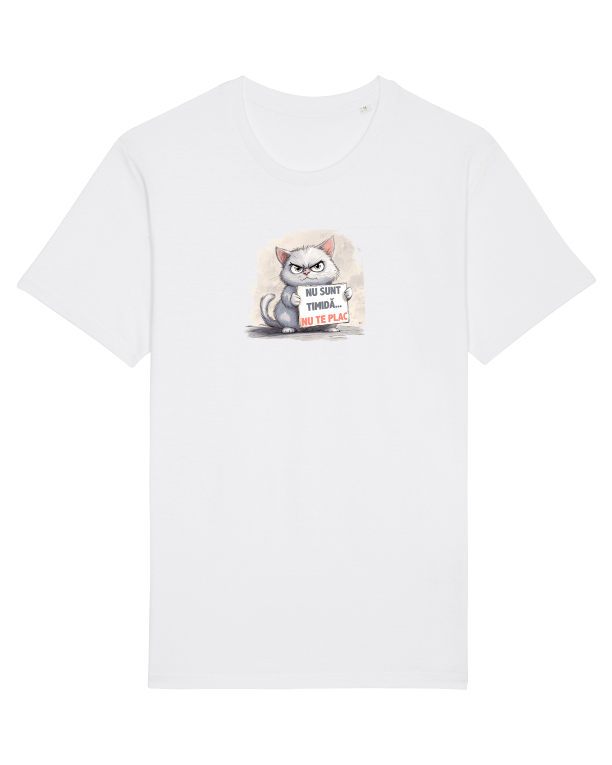 Tricou mânecă scurtă Unisex Rocker White