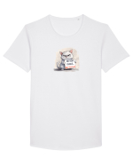 NU SUNT TIMIDA... NU TE PLAC - PISOI 2 Tricou mânecă scurtă guler larg Bărbat Skater