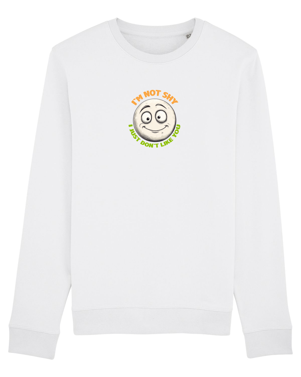 Bluză mânecă lungă Unisex Rise White