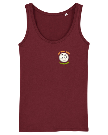 NU SUNT TIMID, CI NU TE PLAC - EMOJI / EMOTICON mic Burgundy