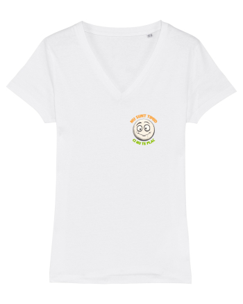 NU SUNT TIMID, CI NU TE PLAC - EMOJI / EMOTICON mic White