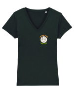 NU SUNT TIMID, CI NU TE PLAC - EMOJI / EMOTICON mic Tricou mânecă scurtă guler V Damă Evoker