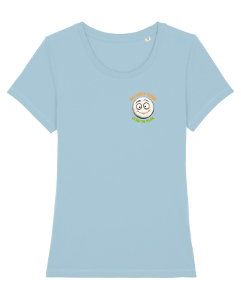 NU SUNT TIMID, CI NU TE PLAC - EMOJI / EMOTICON mic Sky Blue
