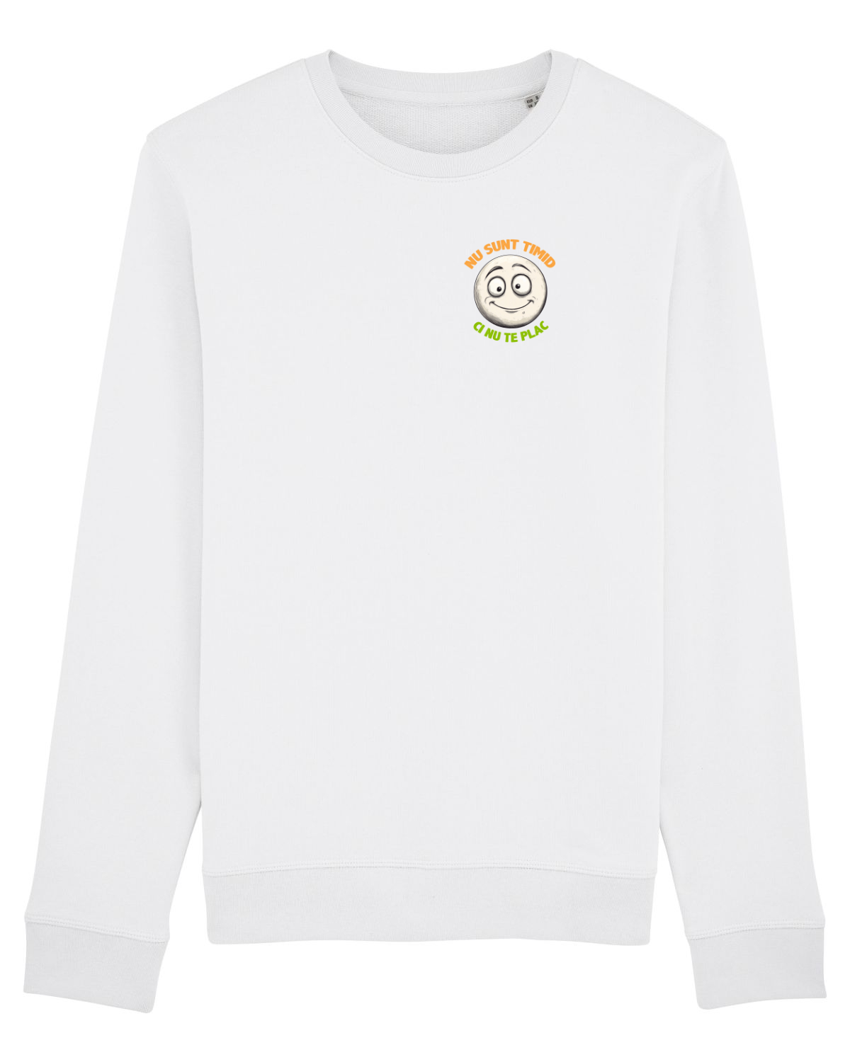 Bluză mânecă lungă Unisex Rise White