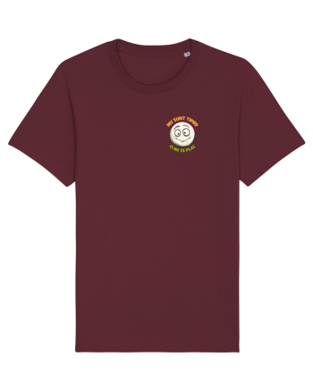 NU SUNT TIMID, CI NU TE PLAC - EMOJI / EMOTICON mic Burgundy