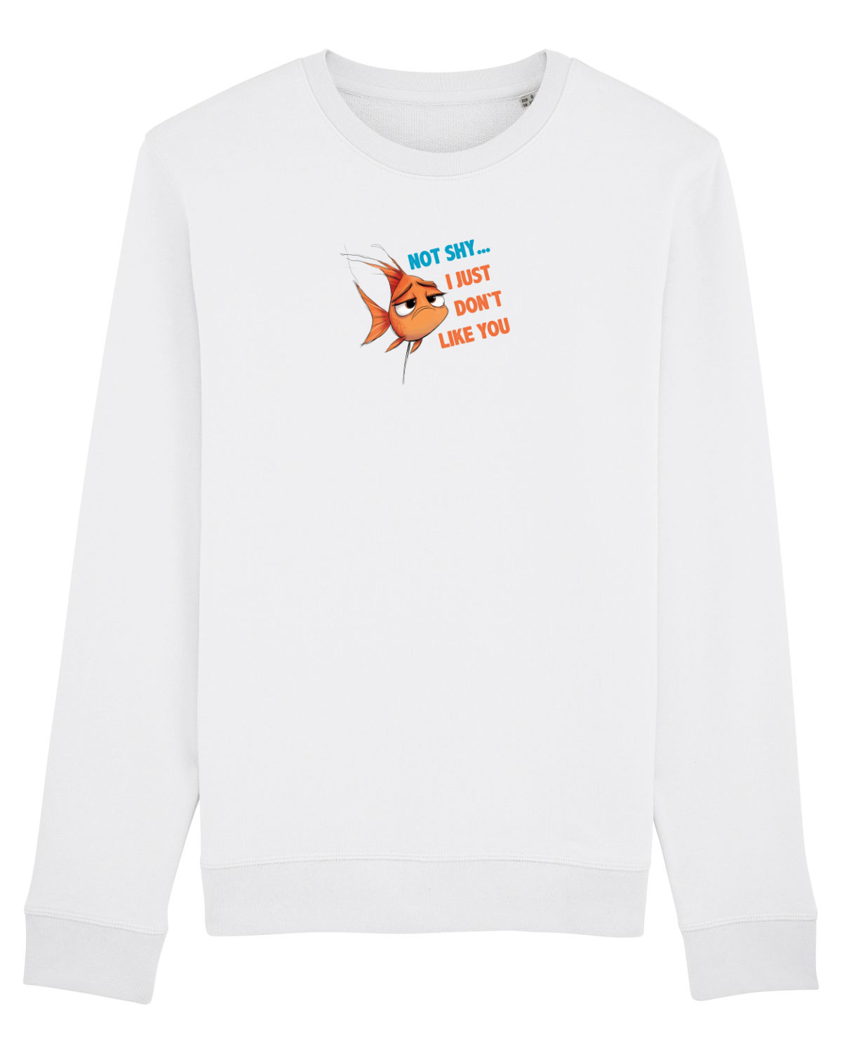 Bluză mânecă lungă Unisex Rise White