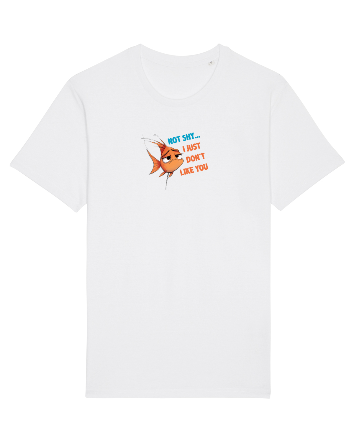 Tricou mânecă scurtă Unisex Rocker White