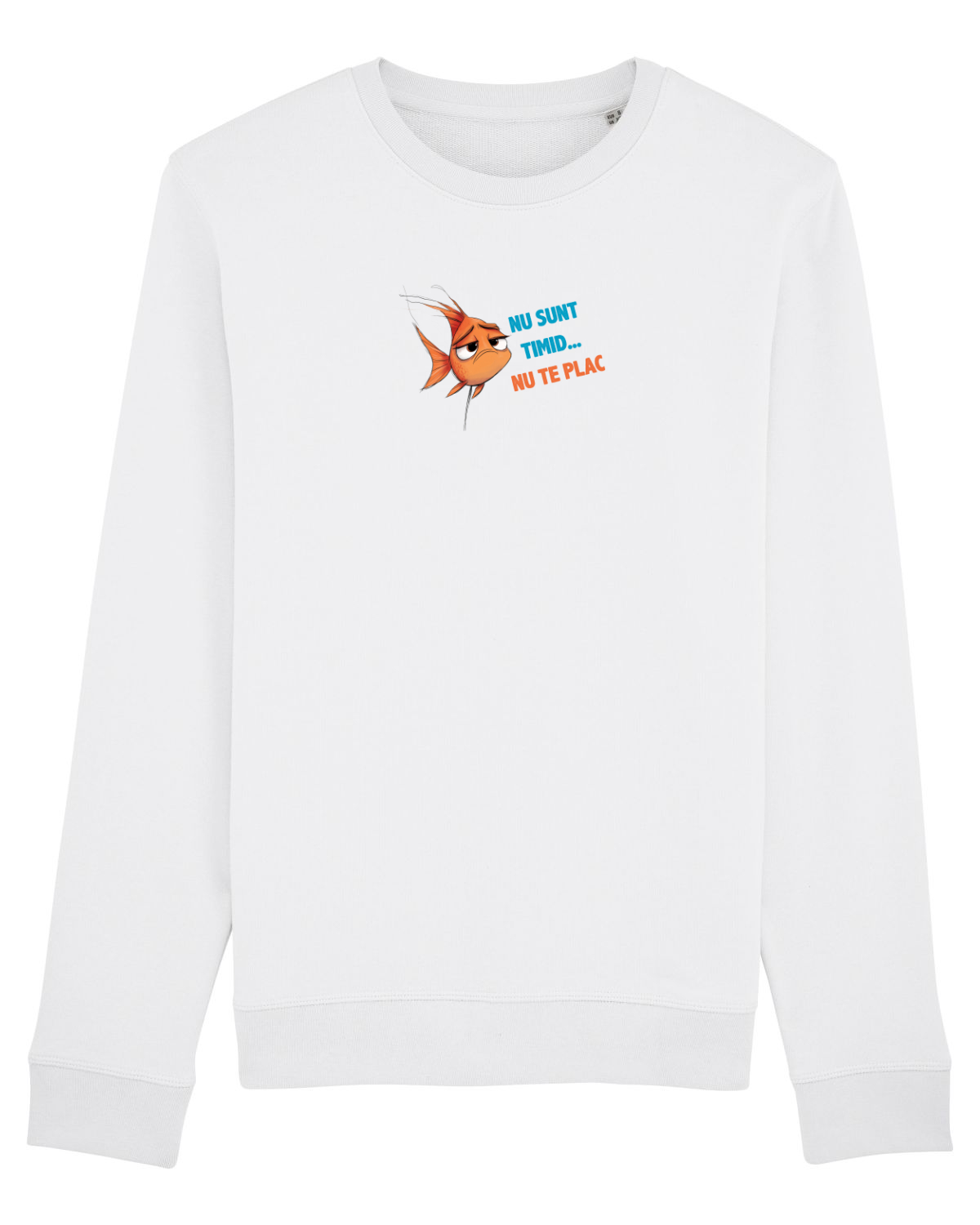 Bluză mânecă lungă Unisex Rise White