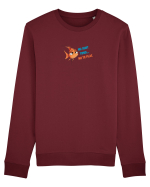 NU SUNT TIMID... NU TE PLAC - PESTE Bluză mânecă lungă Unisex Rise