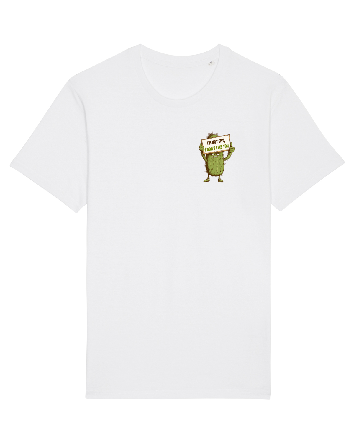 Tricou mânecă scurtă Unisex Rocker White