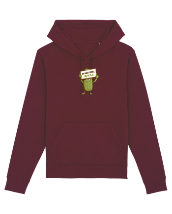 NU SUNT TIMID, NU TE PLAC - CACTUS  Burgundy