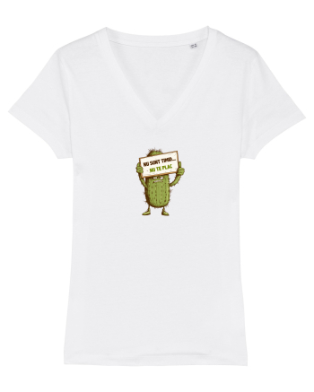 NU SUNT TIMID, NU TE PLAC - CACTUS  White