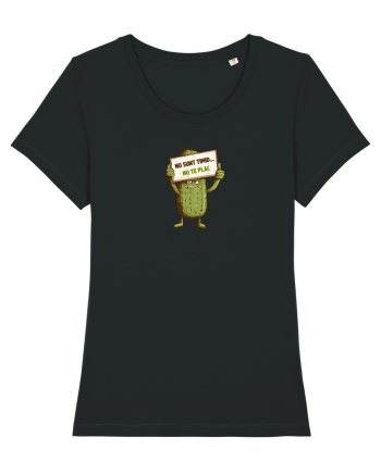 NU SUNT TIMID, NU TE PLAC - CACTUS  Black