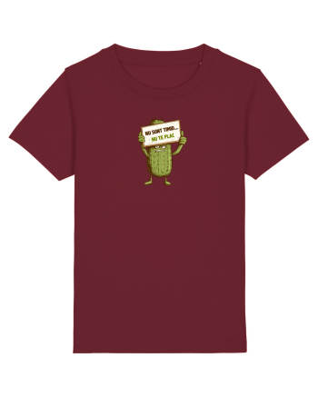NU SUNT TIMID, NU TE PLAC - CACTUS  Burgundy