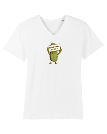 NU SUNT TIMID, NU TE PLAC - CACTUS  White