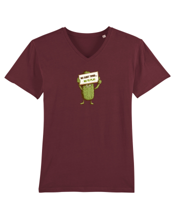 NU SUNT TIMID, NU TE PLAC - CACTUS  Burgundy