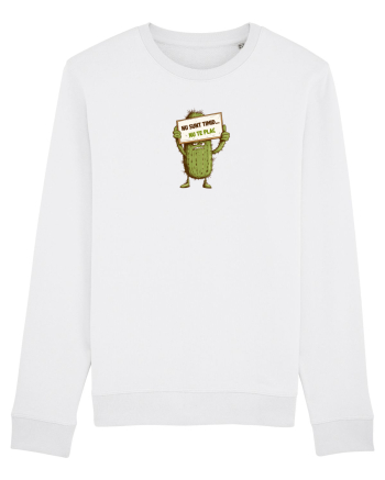 NU SUNT TIMID, NU TE PLAC - CACTUS  White