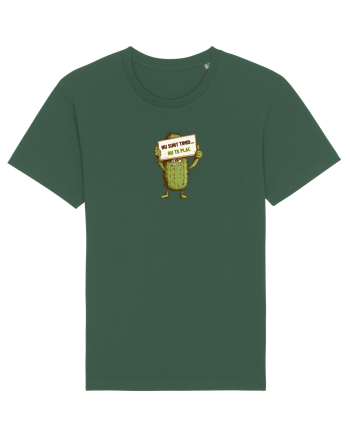 NU SUNT TIMID, NU TE PLAC - CACTUS  Bottle Green