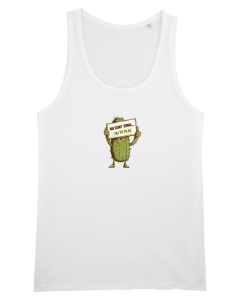 NU SUNT TIMID, NU TE PLAC - CACTUS  White